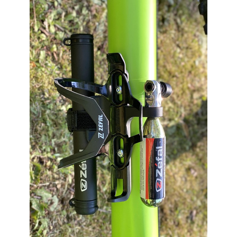 Zéfal Pulse Z2i Co2 Kit Bottle Holder, Black, Universal