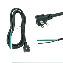 6피트 케이블 전원 코드 피그테일 3 prong 120v (14/3) 기기 nema 범용 (15a) 배선 sjt 듀티 14awg 5-15 ac 플러그 끝 110v 헤비 115v 개방 교체 [16/3] 6-Foot Cable Power Cord Pig Tail 3 Prong 120V (14/3) Device NEMA Universal (15A) Wiring SJT Duty 14AWG 5-15 AC Plug End 110V Heavy 115V Open R