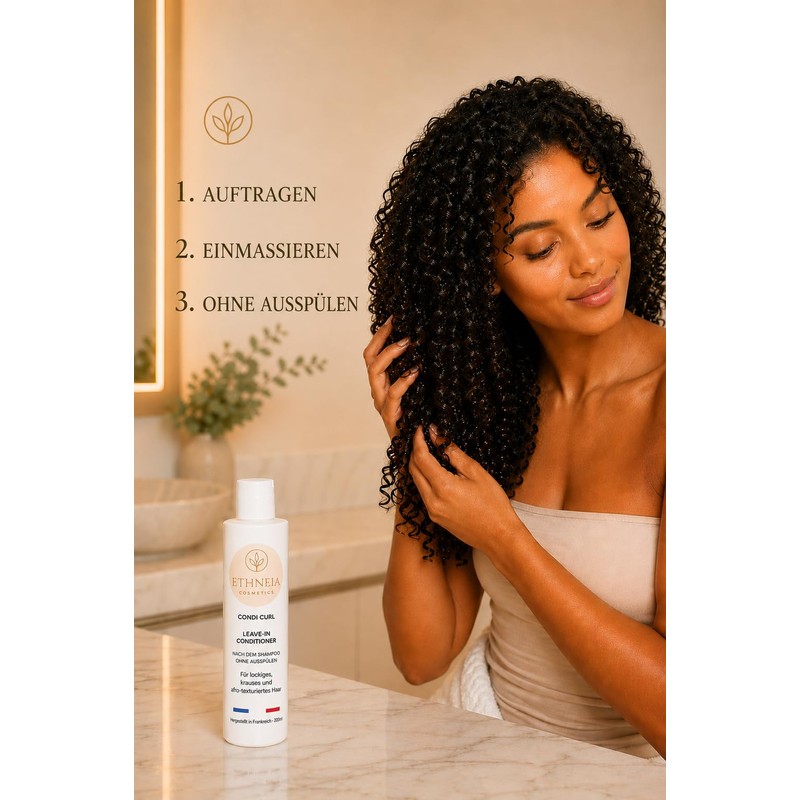 ETHNEIA Condi Curl Leave-in Conditioner Curls Kraushaar Afro Vegan 200