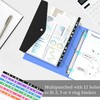 SAMSYOKI Document Folder A4 for Filing, Pack of 18 Document