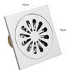 Square Floor Drain Thickened Stainless Steel Bathroom Tile Insert Floor
