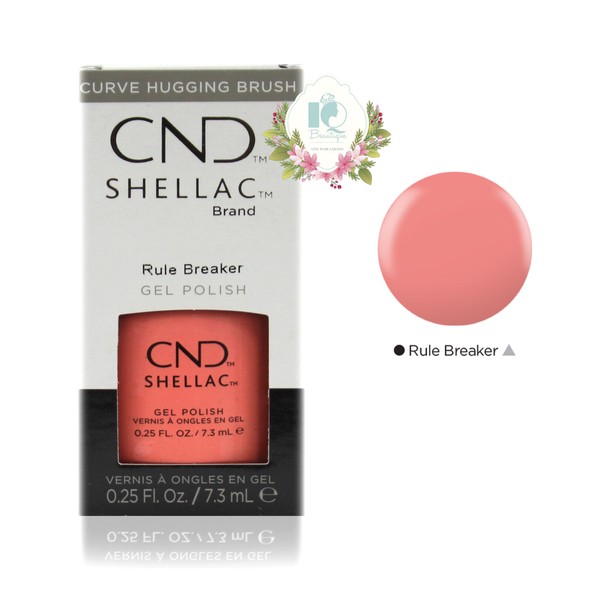 CND Shellac UV Gel Polish 0.25 oz NIB Rule Breaker