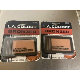 L.A. COLORS Bronzer CBPP259 Bronzed Beauty (2 EA .28 oz EA)