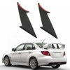 ECOTRIC 2Pcs Spoiler Wing Stabilizer Compatible with 2015-2021 Subaru WRX