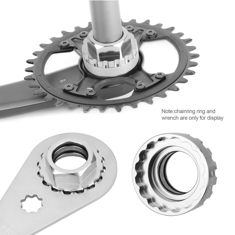 QKURT Chain Wheel Socket,12 Speed Chain Front Chainring Direct Mount