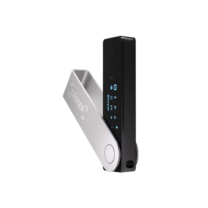 Ledger Nano X (Onyx Black) Crypto Hardware Wallet - Bluetooth