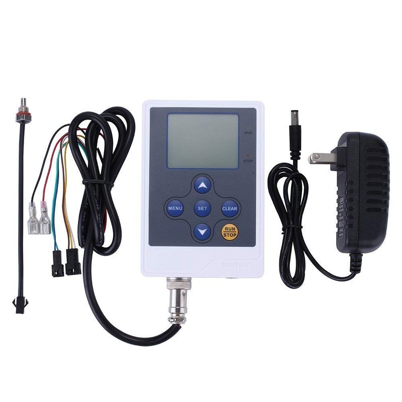 DIGITEN LCD Display Water Flow Control Meter Liquid Quantitative Controller