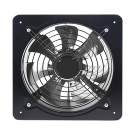 CNCEST 12"Commercial Ventilation Extractor Exhaust Fan Blower Wall Mounted Kitchen (No Plug)