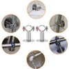 Hsthe Sea Stainless Steel Wall Bracket, Ceiling Bracket, Pipe Supports,