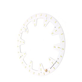 Othmro 6500K Aluminium Board Led Chip Bulb Lamp 24W, 220V White 272mm (Dia) COB LED Chip for Replacing The Light Source Super Bright High Power or Floodlight 1pcs