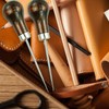SZCXDKJ 3Pack Awl, Gourd Shape Awl Tailors Awl Wood Handle