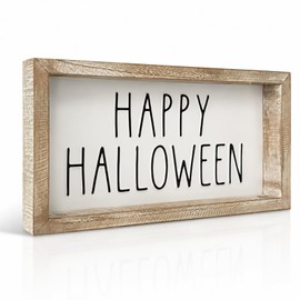 pechpell 3D Metal Happy Halloween Sign Table Mantel Shelf Desk Home Decor