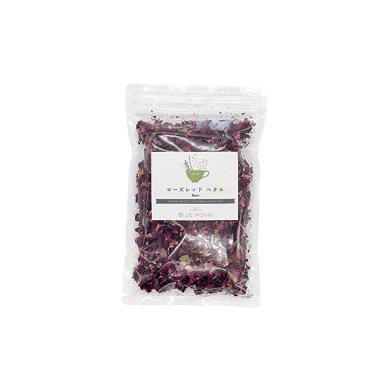 Herbal Tea Rose Red Petal Herb with Rose Petals (3.