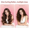 Heatless Curlers Set, Heatless Curls Overnight, Silk Shower Cap -
