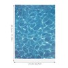 Operitacx 5 Sheets Ripple Water Effect Sheet Stream Pattern Artificial