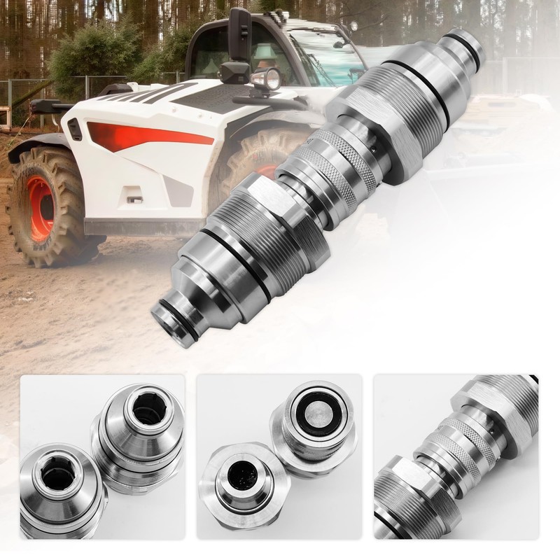 RABROPAR Hydraulic Male & Female Flat Face Quick Connect Coupler