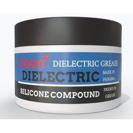KOORF Premium Dielectric Grease, 2 Oz Jar, Non-Curing Compound for Sealing, Protecting and Electrical Insulating, Dielectric Grease Automotive and for Marine and General Outdoor Applications