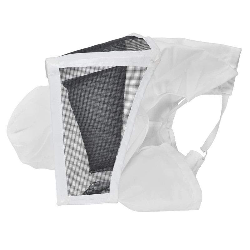 Beekeeper Hat, Beekeeper Protection Hat, Breathable Mesh Contraction Design, White