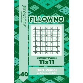 Sudoku Fillomino - 200 Easy Puzzles 11X11 (Volume 40)