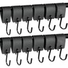 Chenyell Leather S Hooks, Camping Hooks, Multifunctional Hooks, Metal S-shaped