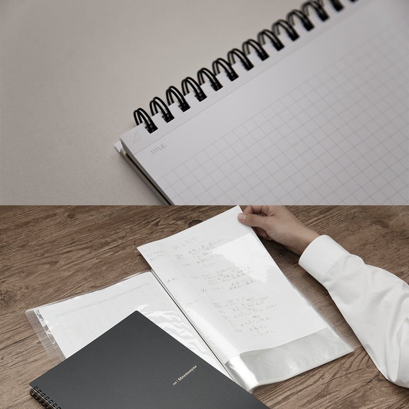 3 x Maruman A5 Notebook Ruled N195 a Nimoshine 7mm