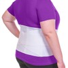 BraceAbility Faja de espalda para mujer de talla grande para