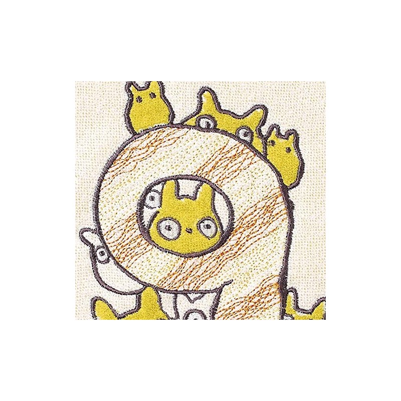 丸眞 ハンドタオル ジブリ となりのトトロ 約25×25cm トトロ 9月 誕生月 0590229200