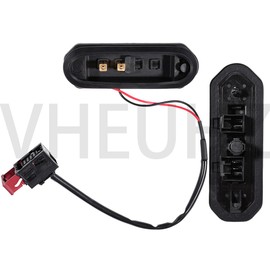VHEUHZ Contact Switch with Central Locking Cable for Sliding Door 2 Pin + 3 Pin 6366C7 Side Door Switch with Board Compatible with Fiat Ducato III Citroen Jumper 2 Peugeot Boxer II 2006 1348483080