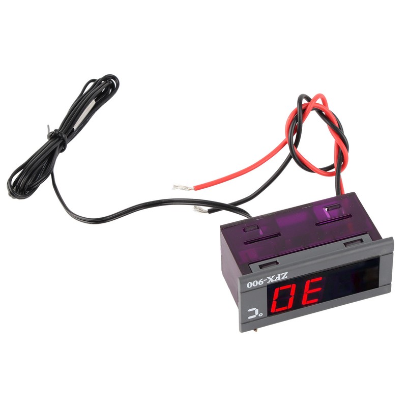 ZFX‑900 Digital Temperature Controller LED Panel Meter with Sensor for