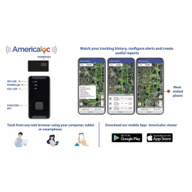 AMERICALOC GPS Tracker. GL300 MXW Series. Advanced Mini Personal and Vehicle GPS Tracker...