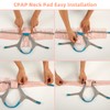 Satin CPAP Neck Pad, CPAP Headgear Strap Covers, CPAP Strap