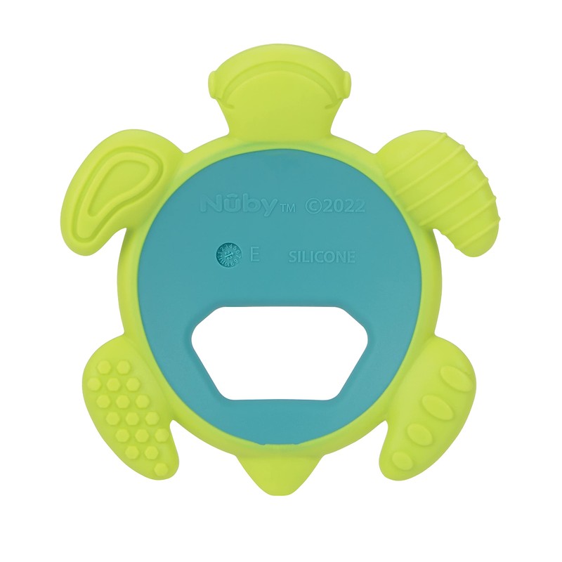 Mordedera de Silicón - Tortuga/Verde