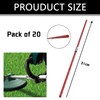 MAOZHOU Strimmer Spool Line,20 PCS 30.5 cm F016800181 Strimmer Grass