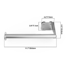 Onlyfire Chef Stainless Steel Paper Towel Holder with Strong Magnetic Backing, Great for Grills, RVs, Kitchens and Patios