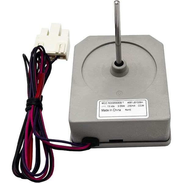 4681JB1029H Refrigerator Evaporator Fan Motor for LG Kenmore, Replaces 4681JB1027H