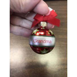 Gantz Christmas Ball Name Ornament Grandma