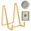 Plate Holder Easel Display Stand - 4.5 inch Metal Plate