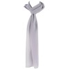 Hat To Socks Chiffon Scarf Sheer Wrap for Women (Grey)