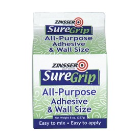8 oz Zinsser 62008 Zinsser, SureGrip Starch-Based Adhesive and Wall Size