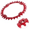 Bicycle Chainring, 30T 104 mm BCD Aluminium Alloy Single Speed
