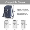 Genuine Leather Crossbody Cellphone Bag for Women RFID Blocking Phone