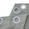 YISURE Extra Long Shower Curtain 96 Inch Linen Style, No