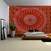 FENDROM Popular Handicrafts Indian hippie Bohemian Psychedelic Peacock Mandala Wall