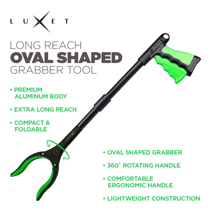 Grabber Reacher Tool 19 Inch Long, Foldable Pick Up Stick