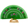 [kinaviola] Avanico Flamenco Dance Spain Spanish Fan, Folding Fan, Flower