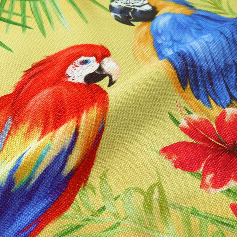 Bonhause Tropical Birds Cushion Covers 45 x 45 cm Toucan