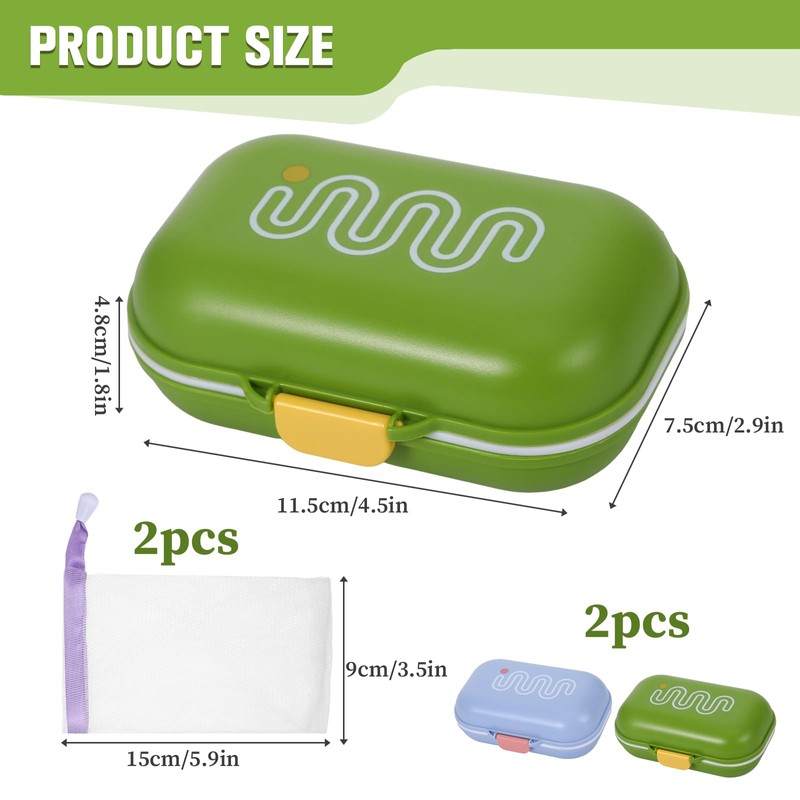Soap Box Travel, Green + Blue
