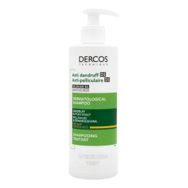 Dercos Vichy Shampoo Anticaspa Dermatológico Para Cabello Seco 390Ml