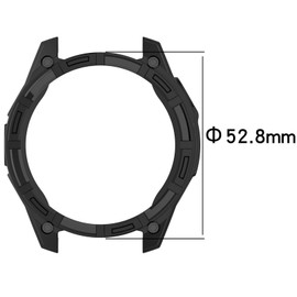 FTRONGRT Case Compatible with Garmin Fenix 8 51mm, Soft TPU, Anti-Scratch Watch Protective Case Compatible with Garmin Fenix 8 51mm. Jungle Green