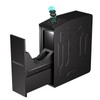 PINEWORLD Gun Safe For Handgun, Biometric Slider Bedside Handgun Safe,